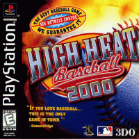 High Heat Baseball 2002 Playstation US box art
